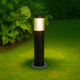 304 Grade Stainless Steel Black 50cm Bollard Light 60W 304 Grade Stainless Steel Black 50cm Bollard Light 60W