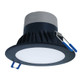 10W LED Downlight Dimmable 950lm IP44 5000K 120mm Black 10W LED Downlight Dimmable 950lm IP44 5000K 120mm Black