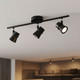 3 Light Spotlight 105W IP20 GU10 500mm Black 3 Light Spotlight 105W IP20 GU10 500mm Black