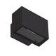 Up Down Light Vandal Resistant 6W 500lm IP65 IK08 3000K 90mm Black Up Down Light Vandal Resistant 6W 500lm IP65 IK08 3000K 90mm Black