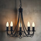 Chandelier E14 200W 460mm Black Chandelier E14 200W 460mm Black