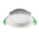 10W LED 990lm Downlight Dimmable IP44 Tri Colour 118mm White 10W LED 990lm Downlight Dimmable IP44 Tri Colour 118mm White
