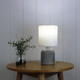 Honesta Table Lamp E14 40W 265mm Grey Honesta Table Lamp E14 40W 265mm Grey