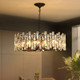 Pendant Light E14 320W 720mm Black Pendant Light E14 320W 720mm Black