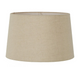 Dark Natural Linen Drum Lamp Shade 46cm 11 Inches Dark Natural Linen Drum Lamp Shade 46cm 11 Inches