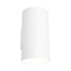 LED Up Down Wall Light Large White IP54 3000K 10W 1048lm LED Up Down Wall Light Large White IP54 3000K 10W 1048lm
