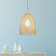 Pendant Light Natural Rattan 35cm E27 60W Pendant Light Natural Rattan 35cm E27 60W