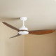 122cm 48-inch White-Koa DC Ceiling Fan With Light Remote Control 3 Blade 39W Uplight 122cm 48-inch White-Koa DC Ceiling Fan With Light Remote Control 3 Blade 39W Uplight