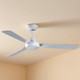 122cm 48-inch White AC Ceiling Fan 3 Blade 45W 3 Speed 122cm 48-inch White AC Ceiling Fan 3 Blade 45W 3 Speed
