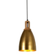 Pendant Light Antique Brass Iron and Timber 24cm E27 Pendant Light Antique Brass Iron and Timber 24cm E27