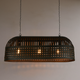 Pendant Light Black Iron 3 Light 118cm E27 Pendant Light Black Iron 3 Light 118cm E27