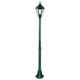Turin Single Head Medium Post Light - Green Finish / B22 Turin Single Head Medium Post Light - Green Finish / B22