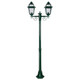 Avignon Twin Head Medium Post Light - Green Finish / B22 Avignon Twin Head Medium Post Light - Green Finish / B22