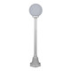 Siena 25cm Sphere Short Post - White Finish / E27 Siena 25cm Sphere Short Post - White Finish / E27
