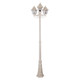 Paris Triple Head Tall Post - Beige Finish / B22 Paris Triple Head Tall Post - Beige Finish / B22