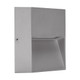 Square 3W LED Steplight - Silver Finish / White LED Square 3W LED Steplight - Silver Finish / White LED