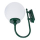 Lisbon 30cm Sphere Wall Light - Green Finish / E27 Lisbon 30cm Sphere Wall Light - Green Finish / E27