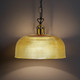 Amber Pendant Light Glass Industrial Vintage Style 270mm Amber Pendant Light Glass Industrial Vintage Style 270mm