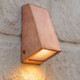 Stunning Modern Outdoor Wall Light Copper Stunning Modern Outdoor Wall Light Copper