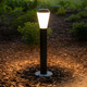 Black 80cm LED Bollard Light 3000K 580lm Black 80cm LED Bollard Light 3000K 580lm