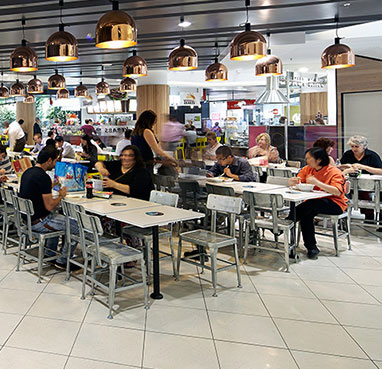 Food Court Lighting - Lighting Style