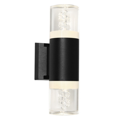 Up Down Light Marine Grade Cylindrical 3000K 435lm Black | Lighting Style