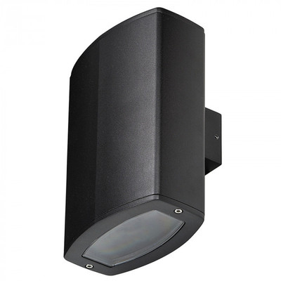 Black IP44 Up Down Wall Light | Lighting Style