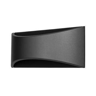 LED Up Down Light Black 12W Tri-CCT 750lm IP54 | Lighting Style