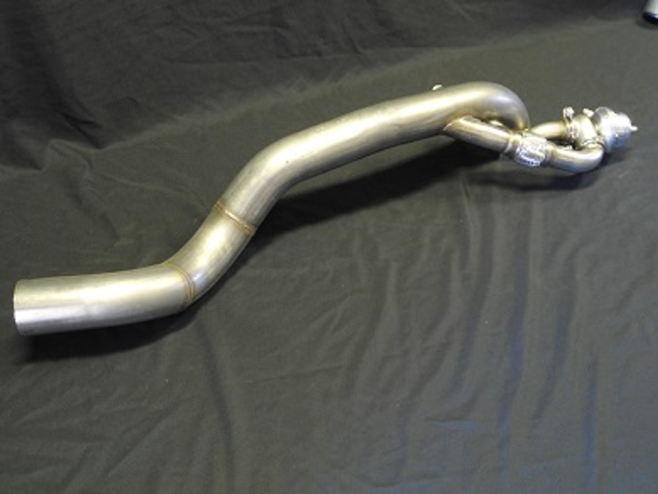 3.5" Down Pipe with a VBand 46mm External Wastegate