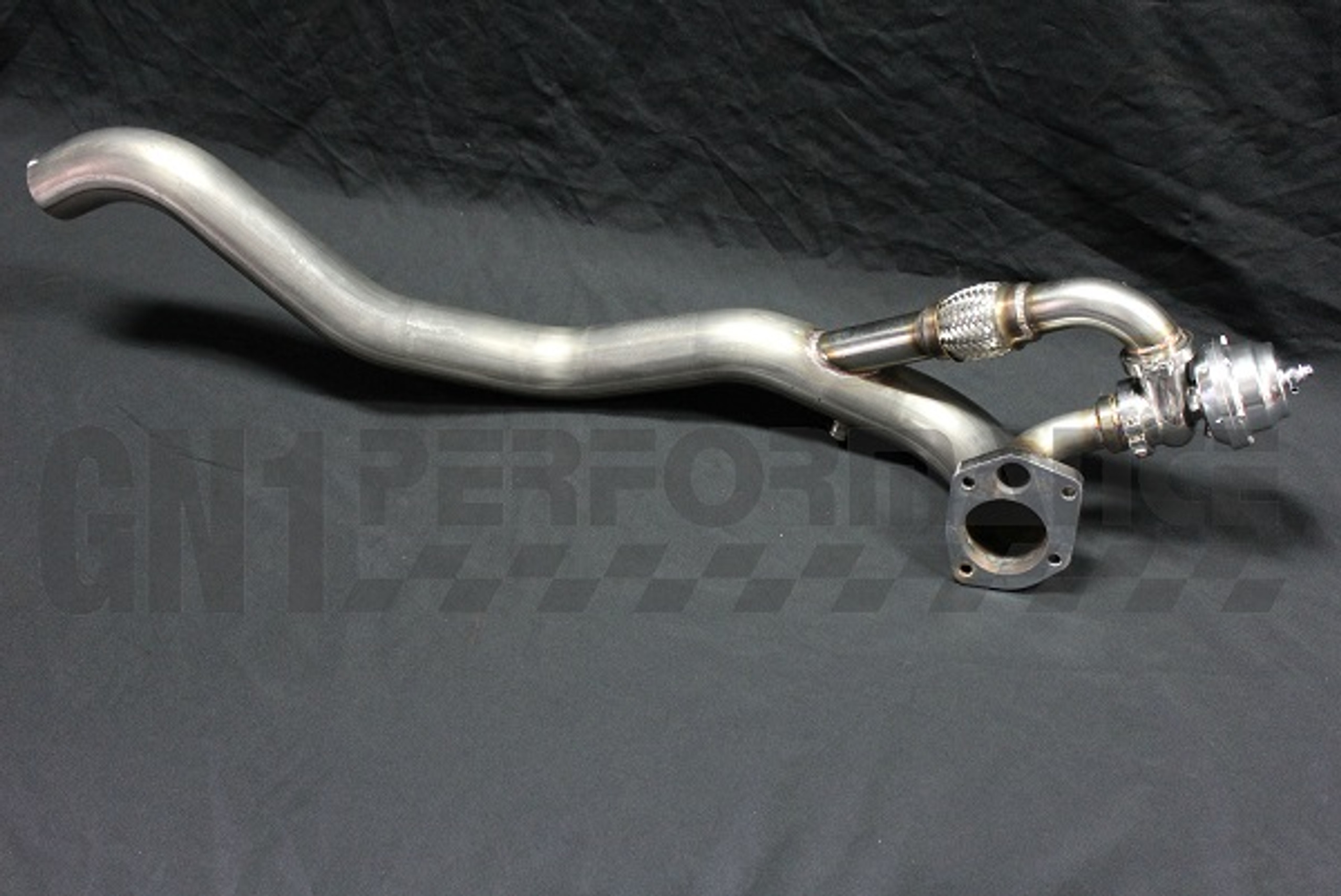 3" Down Pipe with a VBand 46mm External Wastegate