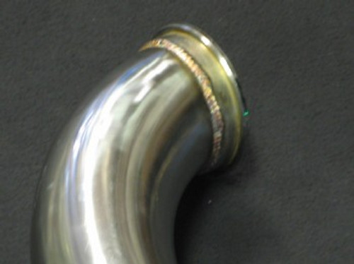 3.5" Downpipe with V-Band flange 3.5" Downpipe with V-Band flange