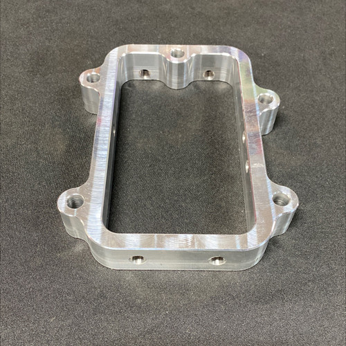 Billet CNC Throttle Body 1" Spacer Tapped Billet CNC Throttle Body 1" Spacer Tapped