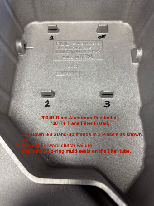 Deep Aluminum Transmission Pan