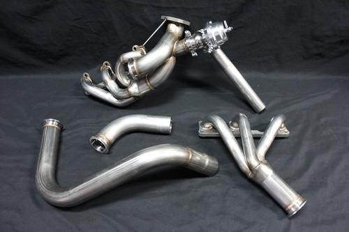 KB3 Stainless Steel Headers with Wastegate and Blow Off KB3 Stainless Steel Headers with Wastegate and Blow Off