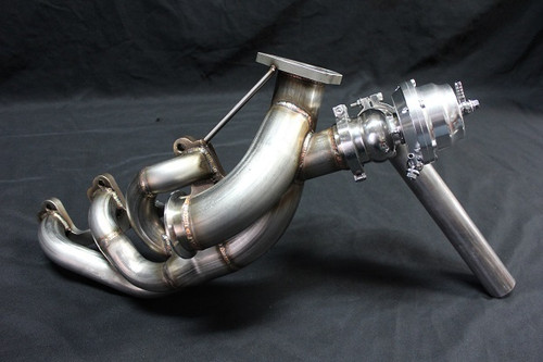 KB4 Stainless Steel Headers with Wastegate and Blow Off KB4 Stainless Steel Headers with Wastegate and Blow Off