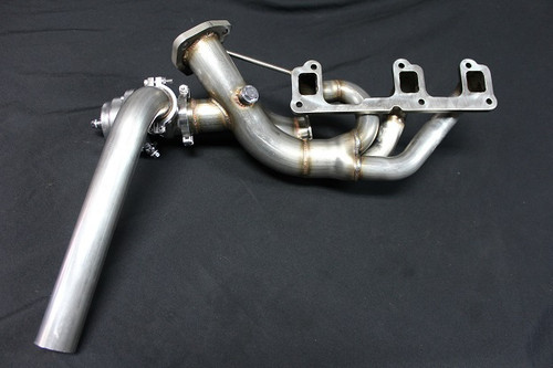 KB4 Stainless Steel Headers with Wastegate and Blow Off KB4 Stainless Steel Headers with Wastegate and Blow Off