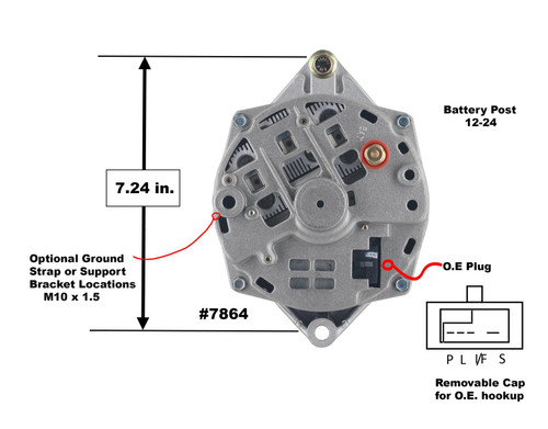 Powermaster 200amp Alternator