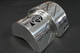 Polished Aluminum Turbo 6 Cover with 6 Logo