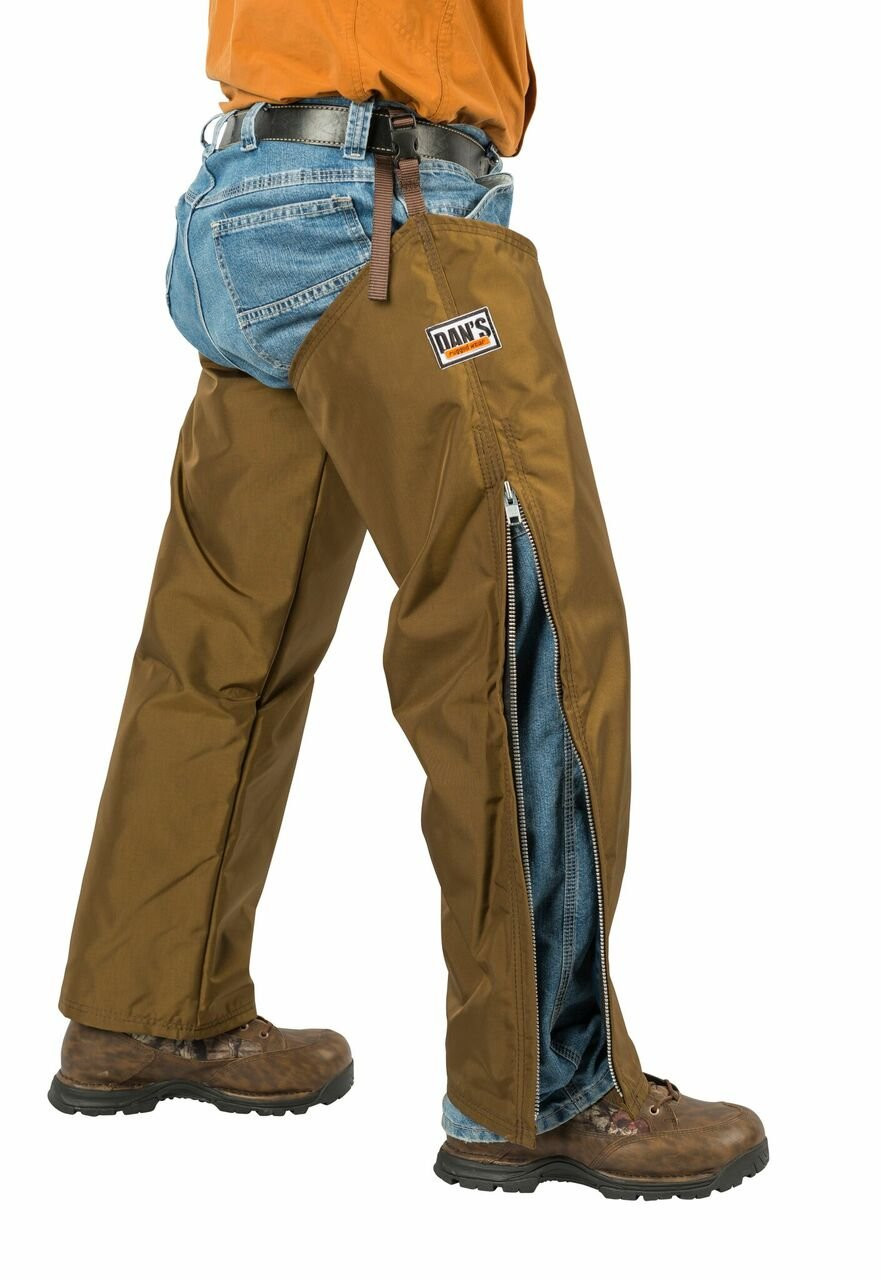 Dan's Five Star Briarproof Chaps, Made in U.S.A