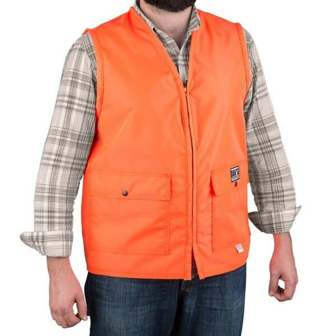 Heavy Duty Blaze Orange Vest by Dan's Hunting Gear® | Briarproof