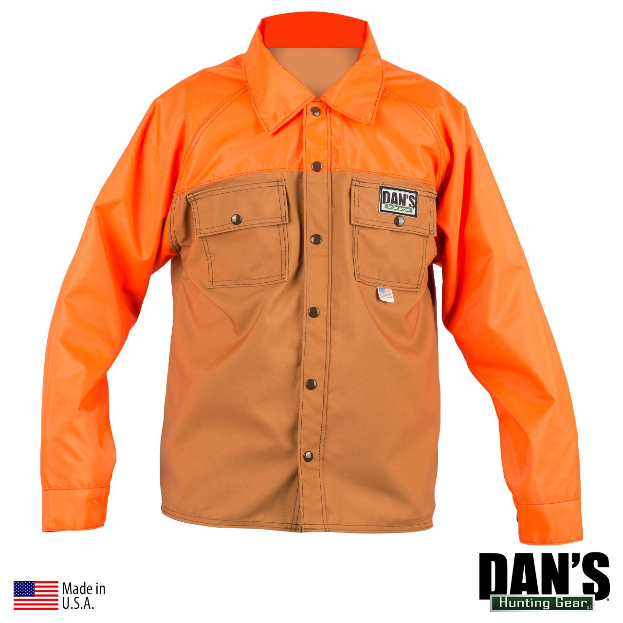 Brown and Orange Duck Shirt