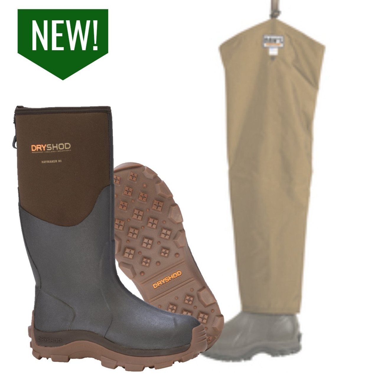 Dry Shod Haymaker Hi Boot w/ Five Star Chap | The Briarproof