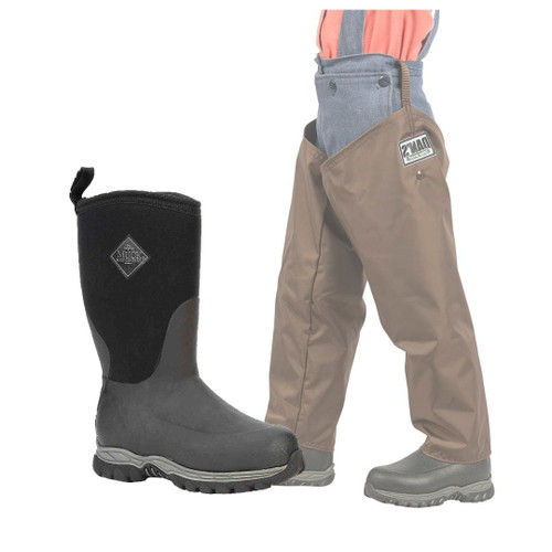 Kid&amp;amp;#x27;s Froglegs with Muck Rugged II Boots by Dan&amp;amp;#x27;s Hunting Gear | Briarproof Super Store