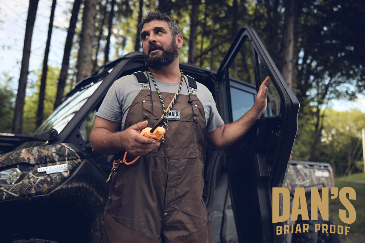 Dan's Briarproof Hutning Gear'