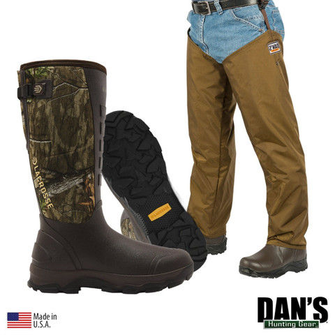 LaCrosse Alpha Lite II Boot Sanke Protector Chap Froglegs by Dan's