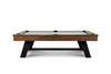Hunter Slate Pool Table w Dining Top Option | Brushed Walnut w Metal Legs