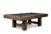 Rocky Slate Pool Table in Brown Wash