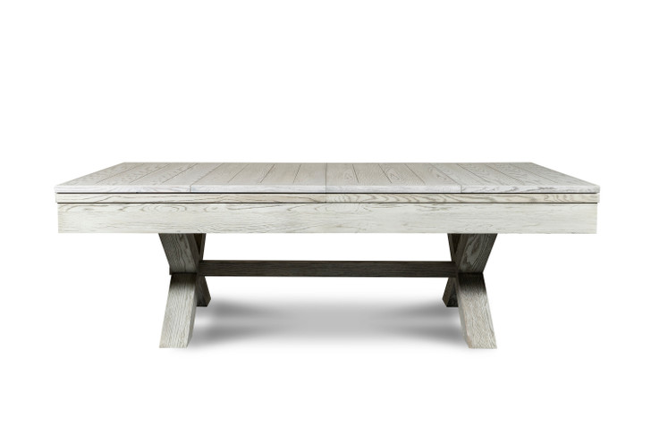 Whitewash dining billiards table by Nixon Billiards