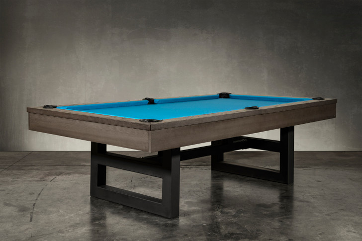 Nixon Billiards Mckay Slate Pool Table with convertible dining top option,