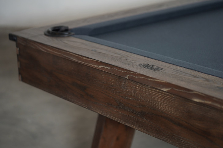 Nixon Billiards Hunter Brushed Walnut Wood Legs